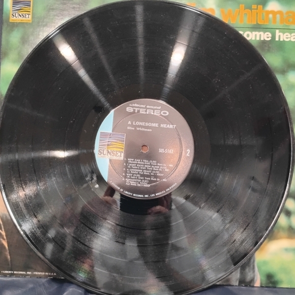 SLIM WHITMAN LP - Picture 5 of 5